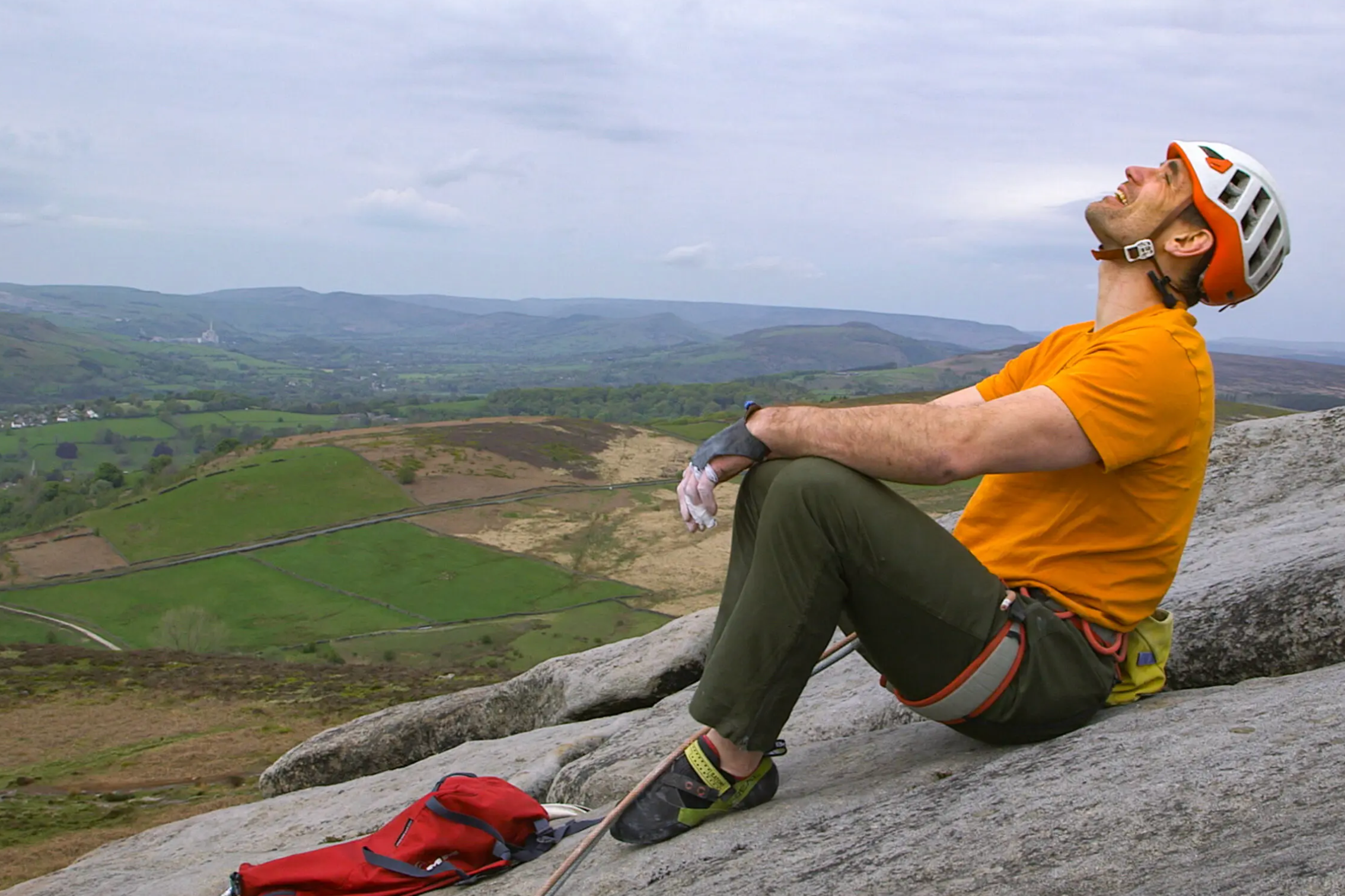 British Climber Jesse Dufton Pushes His Trad Limits, Sight Unseen