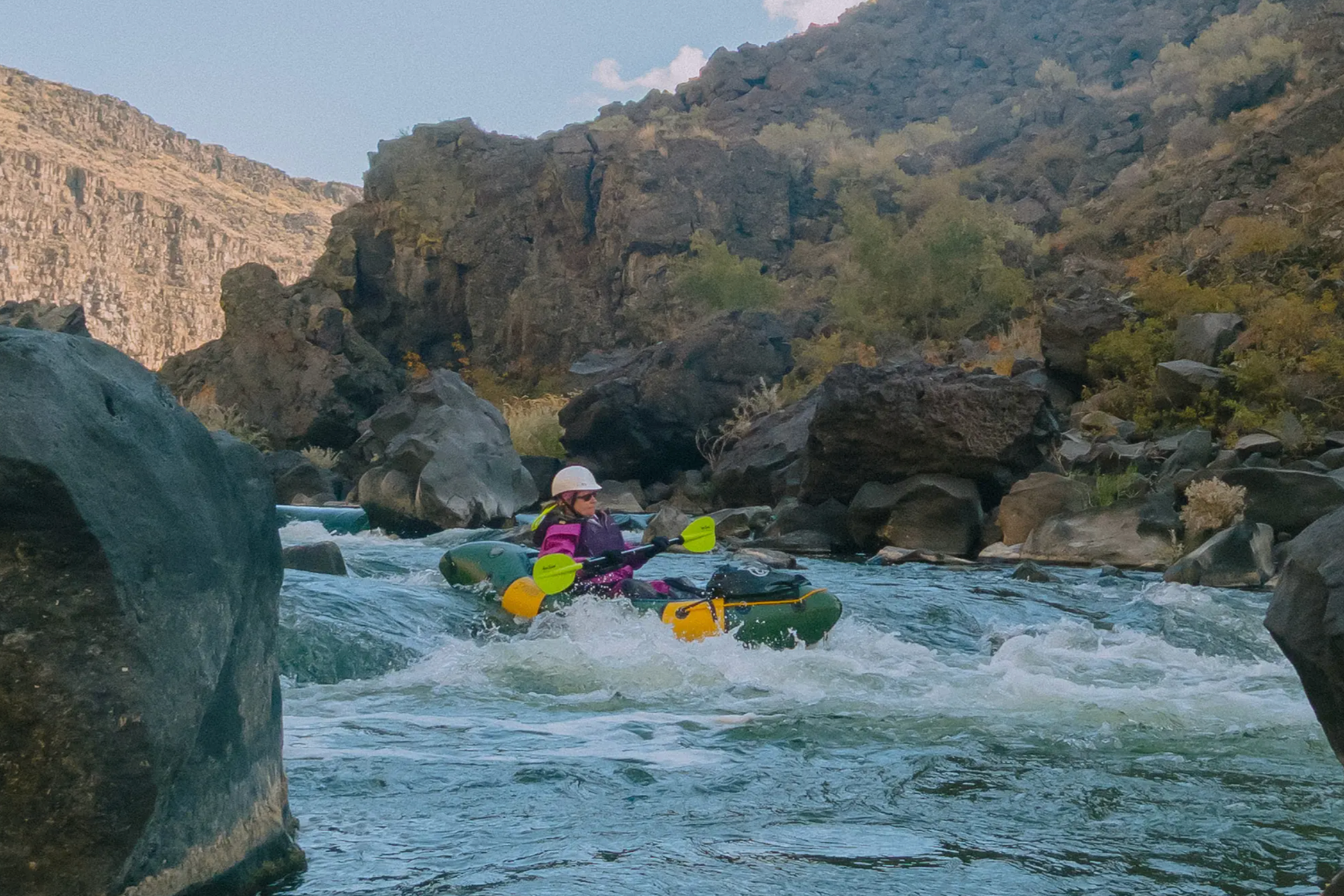 When the Water Is Low, a Packraft Will Go