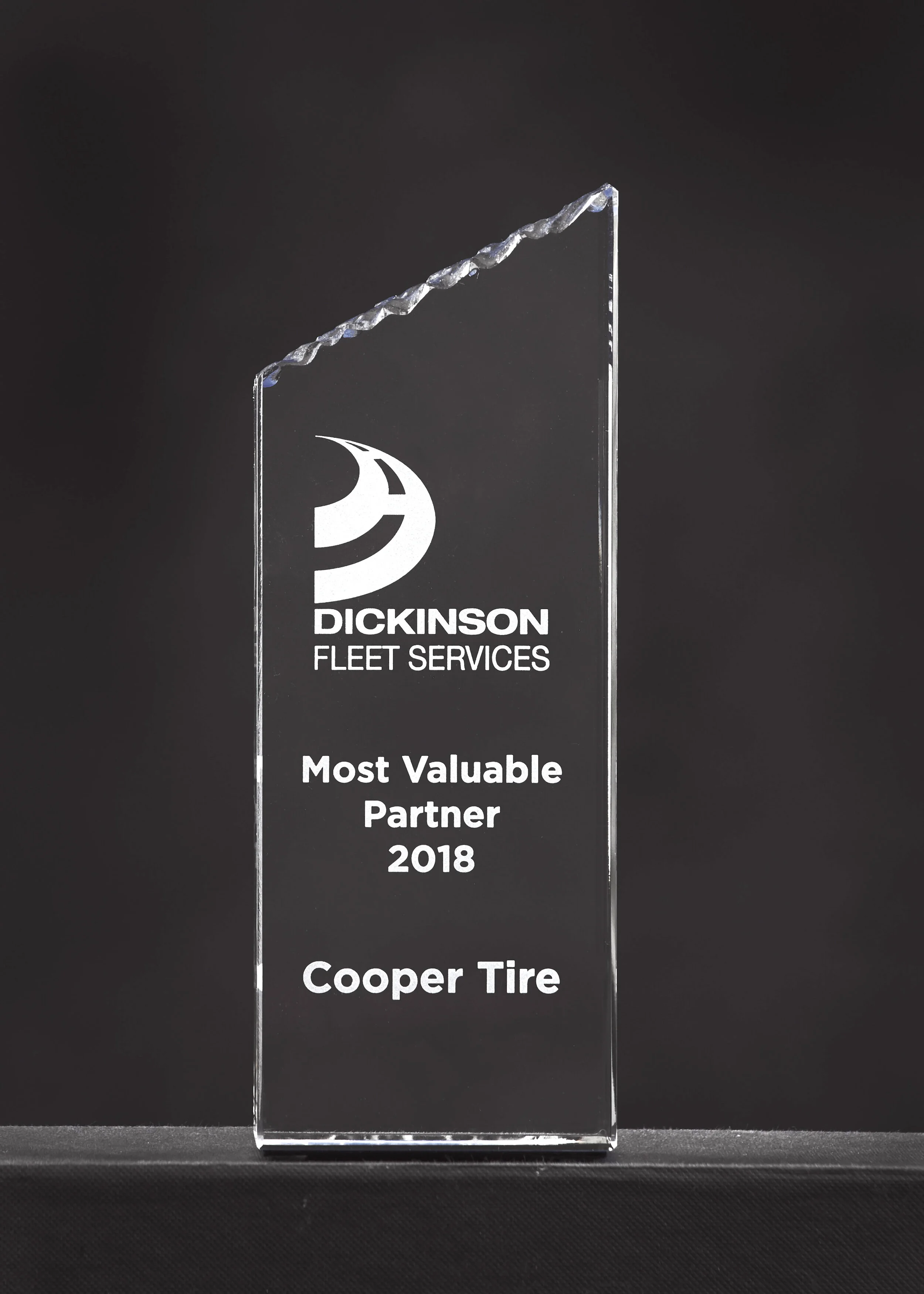 Cooper Tire Named Most Valuable Partner by Dickinson Fleet Services