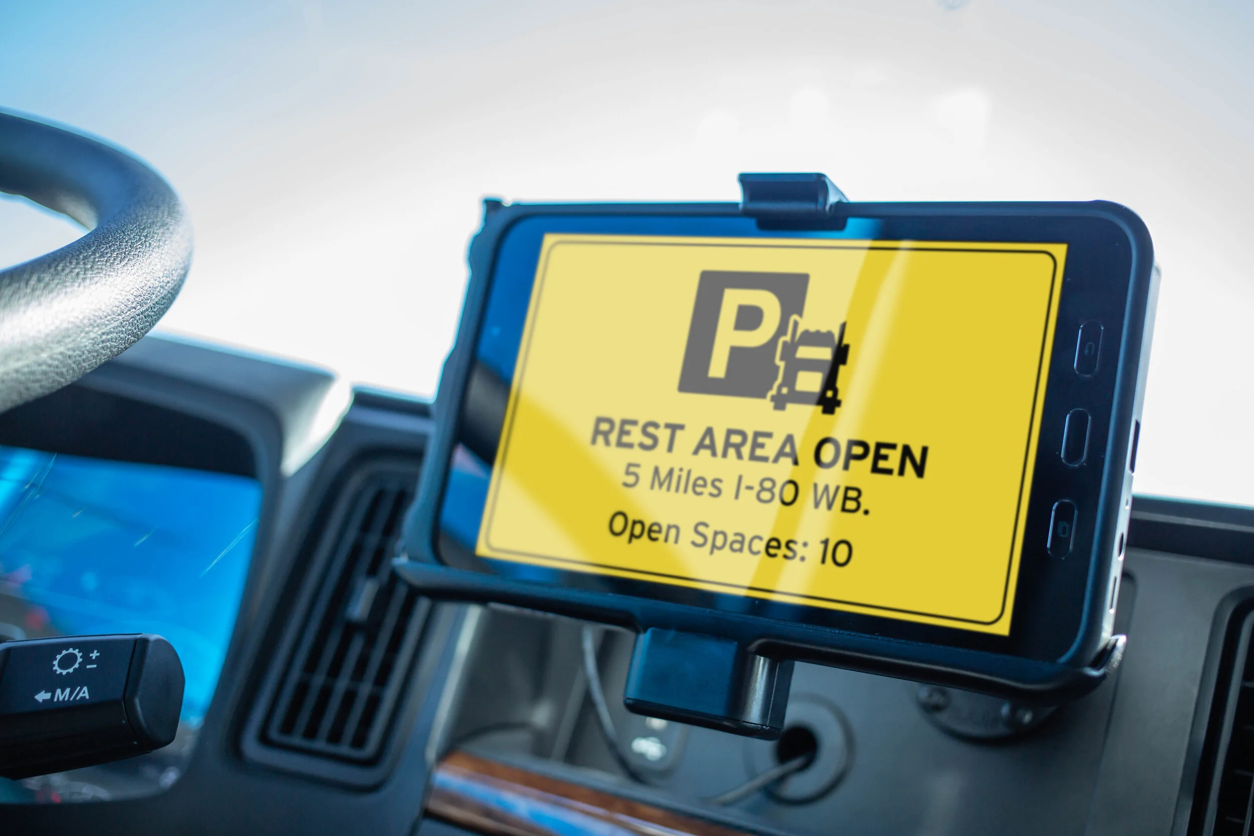 Iowa Rest Areas and Truck Stops are Latest Addition to Drivewyze Parking Alerts – Gives Number of Parking Spots Available