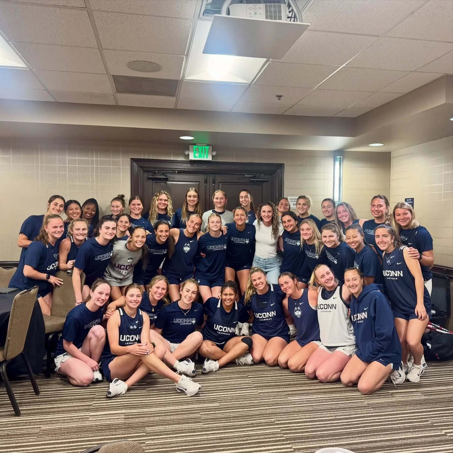 So grateful to @uconnwlax for having me out to speak with the team. Such an awesome experience getting to watch them compete and connect with the group in person.

One of the most special parts was finally getting to meet my client @kelsey_neary face