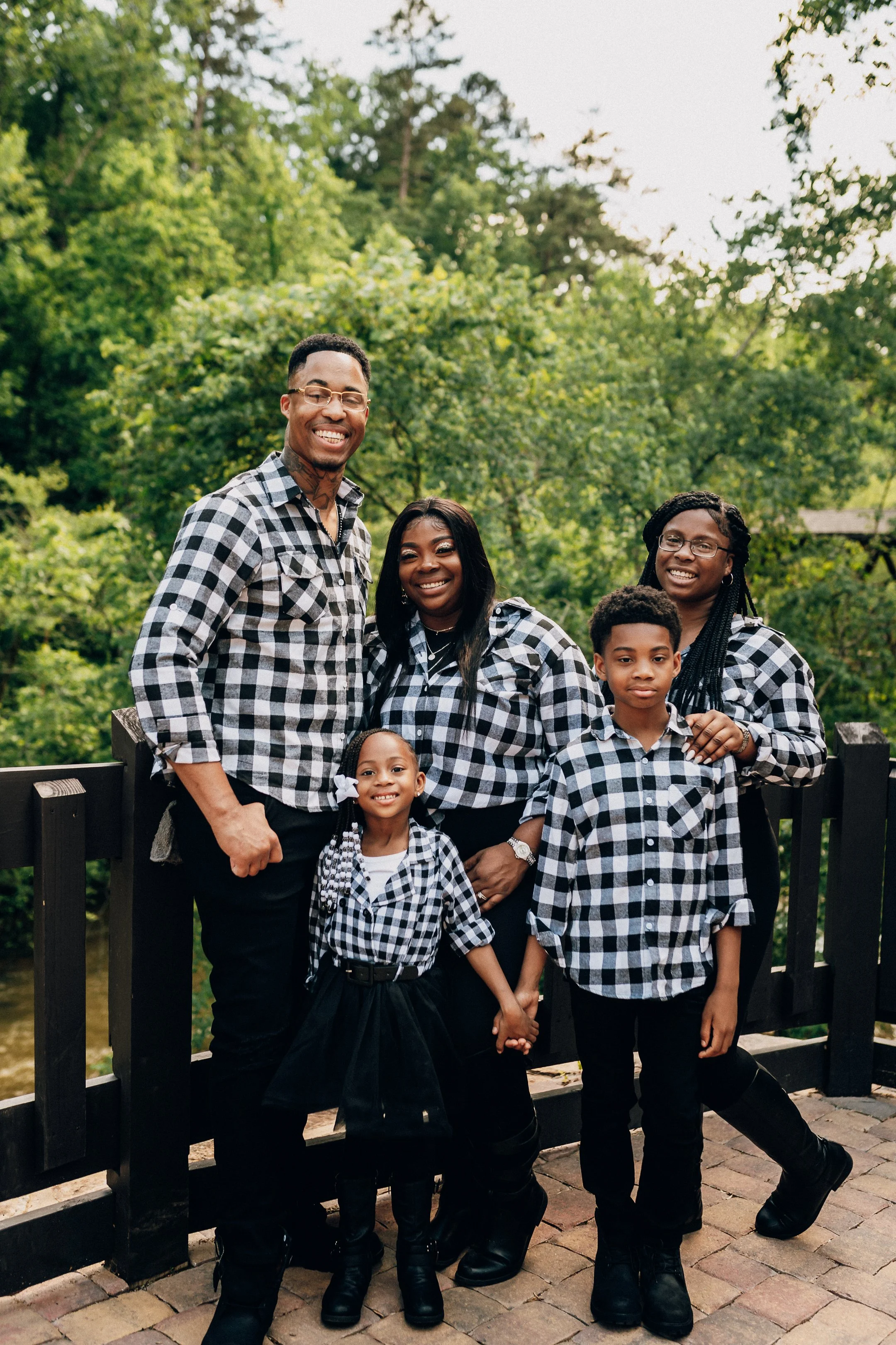 Roswell Falls at Vickery Creek Family Portraits I Roswell, GA. I The Jackson's