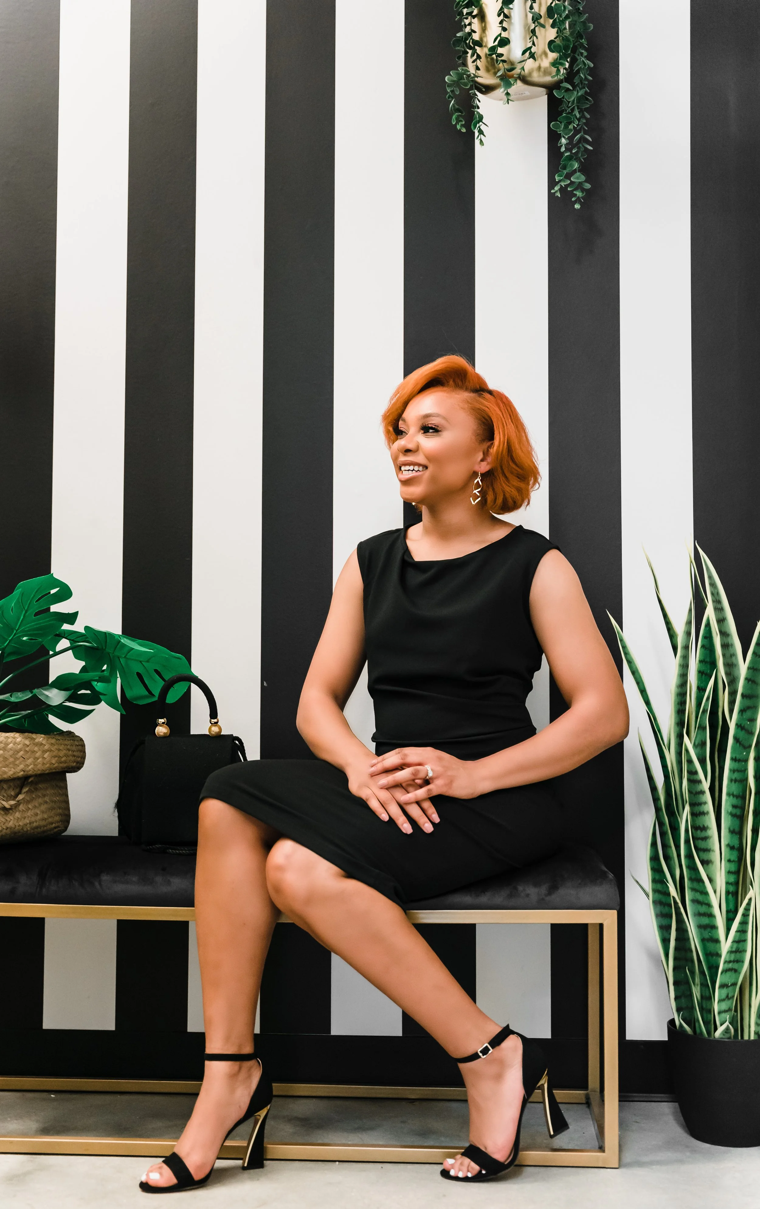 Vera Loft Atlanta Wedding Officiant Lifestyle Portrait Session - Taliah Herring