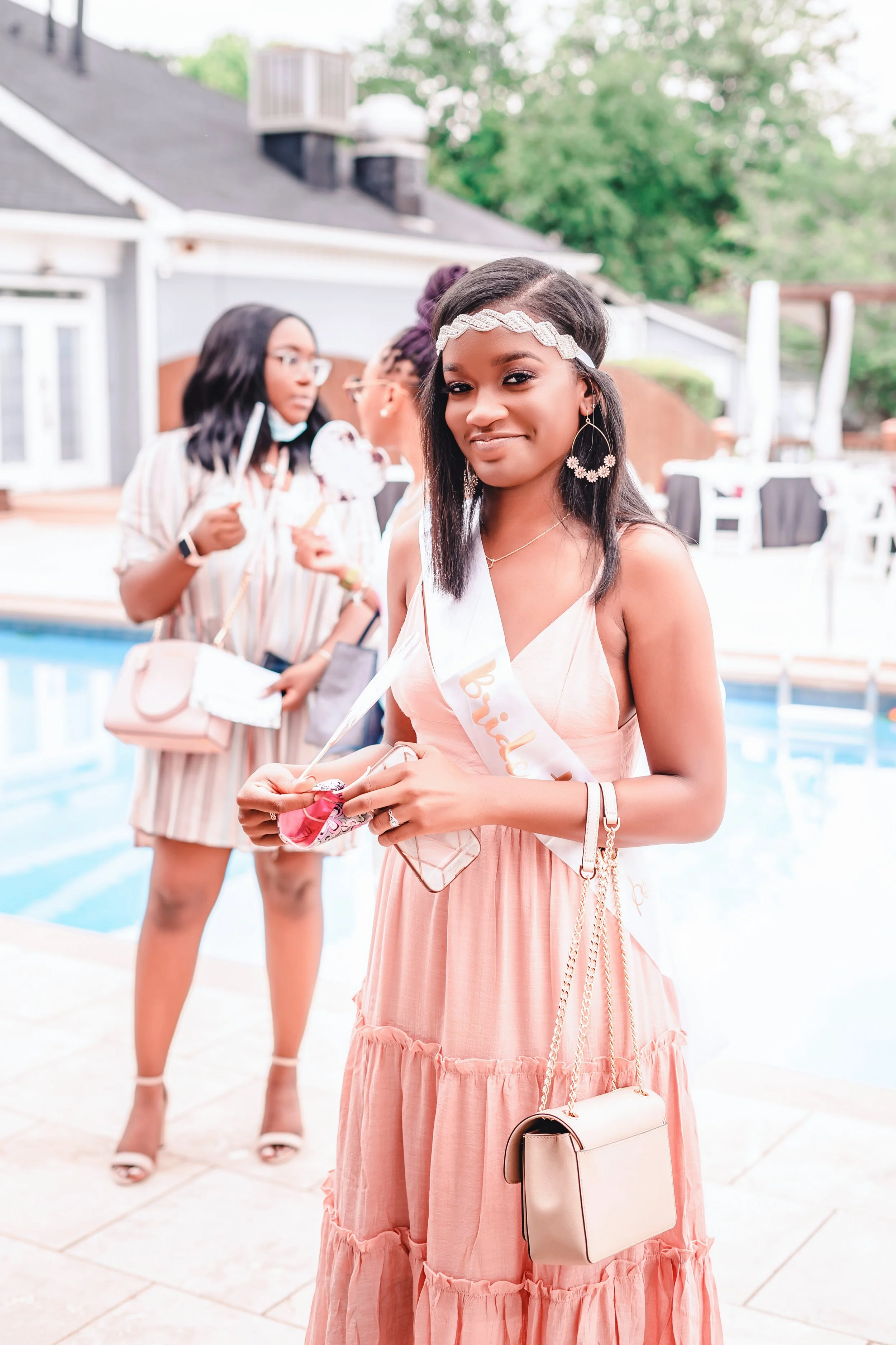 Chale Gardens I “A Promise in Bloom” – Jasmine + Matthew’s Engagement Party &amp; Dinner Was a Night of Elegance I Riverdale, GA