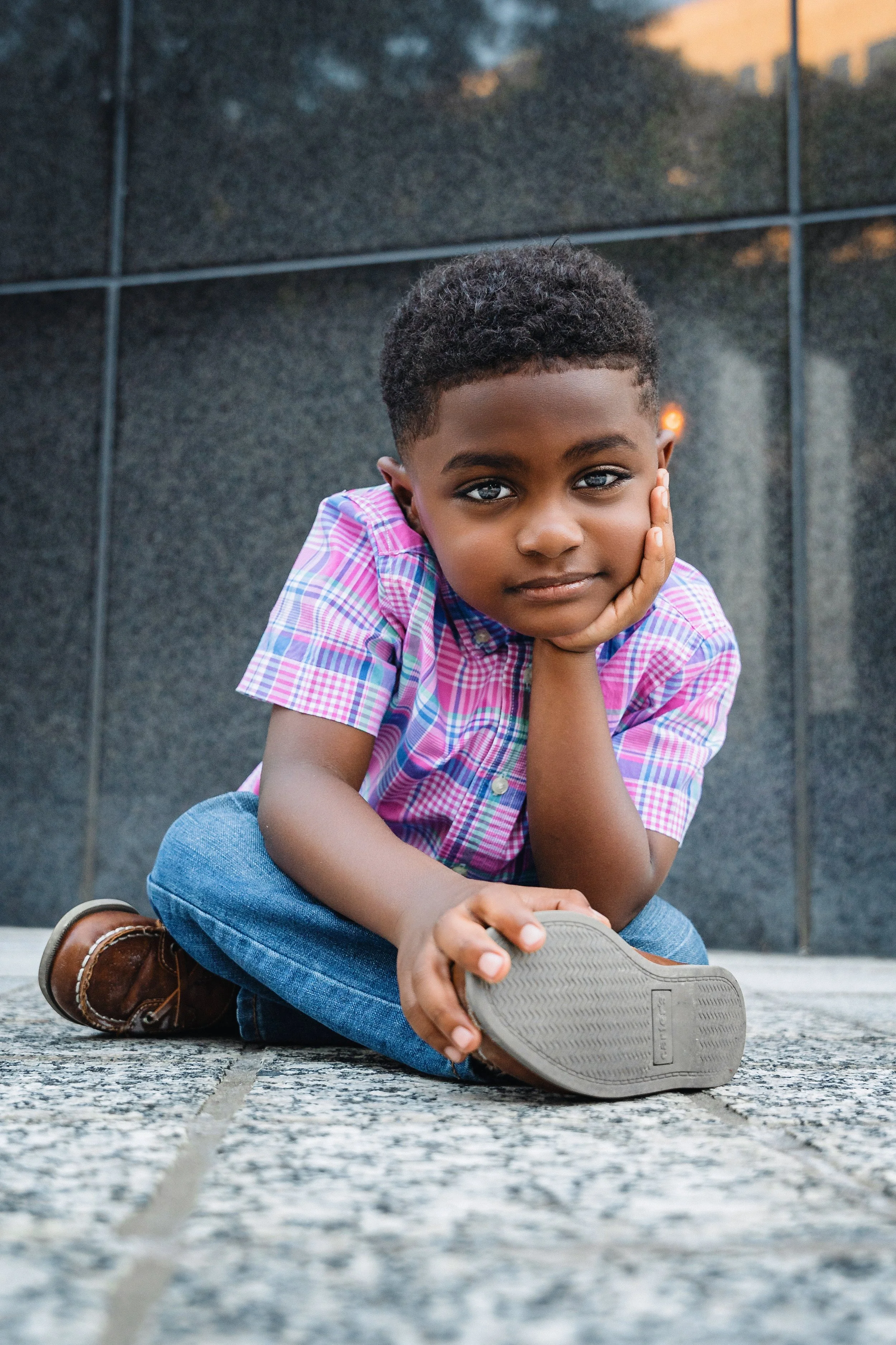 🎂 “Five and Fearless” – Zachary’s 5th Birthday Portrait Session I Atlanta High Museum of Art 
