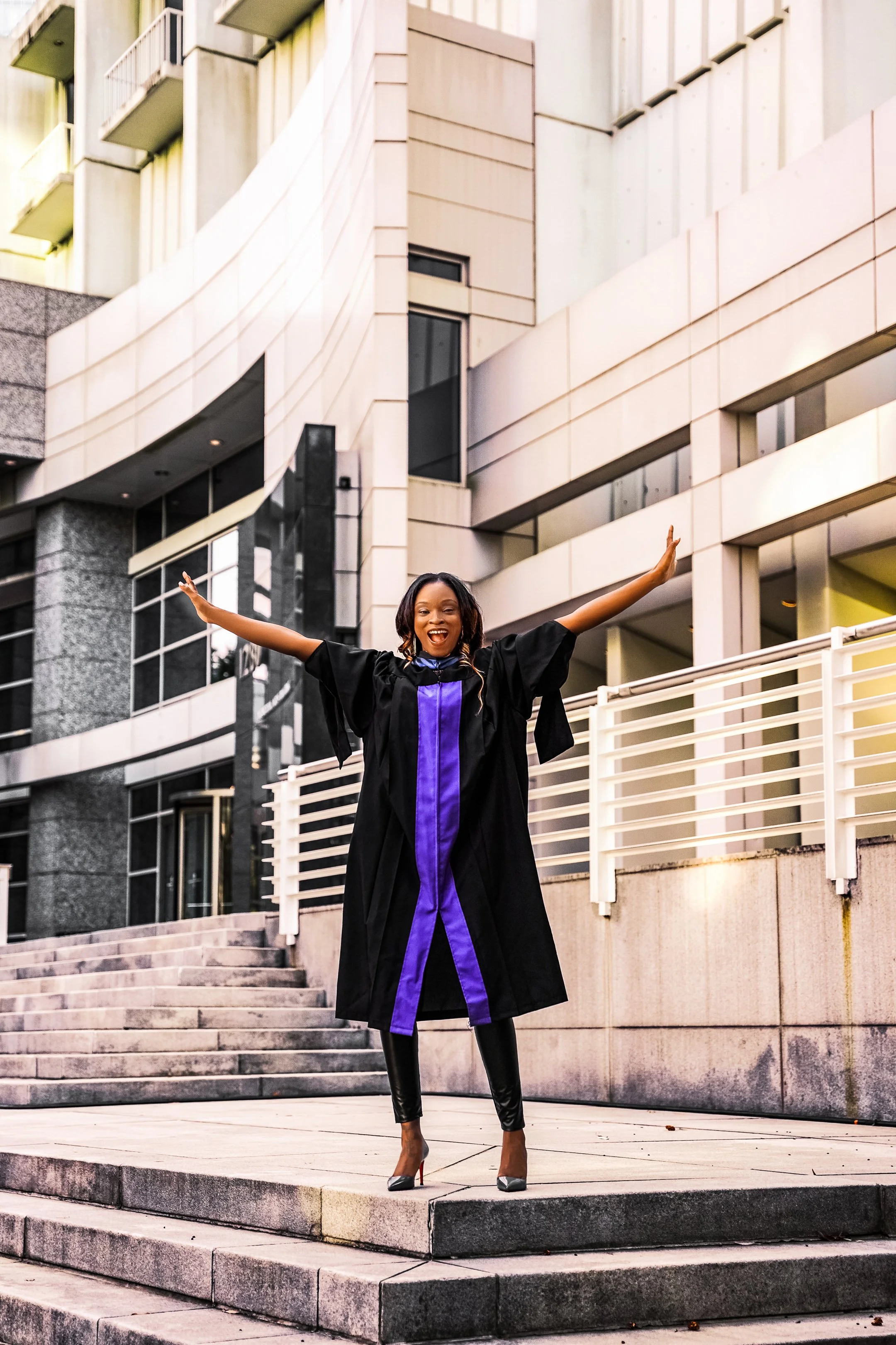 Latrenda Graduation High Museum of Art Atlanta Graduation Session