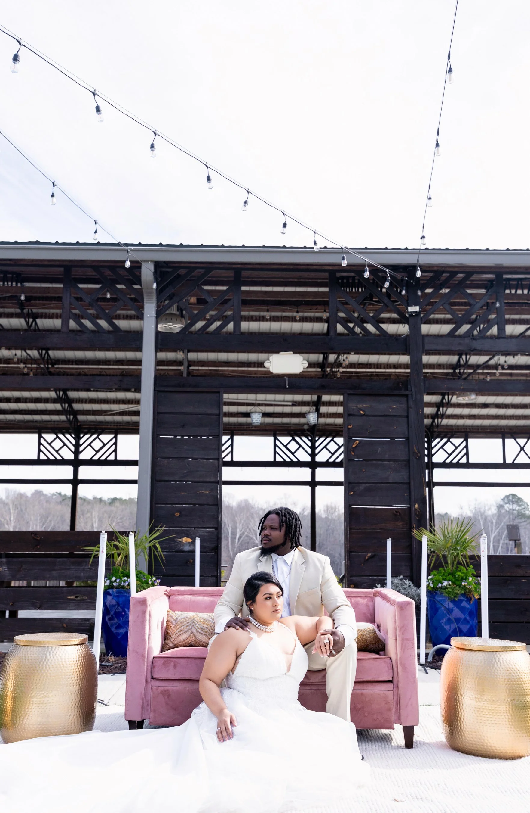 “Two Cultures, One Beautiful Story” I Anna &amp; KC’s Enon Ranch Wedding Styled Shoot I South Fulton Atlanta
