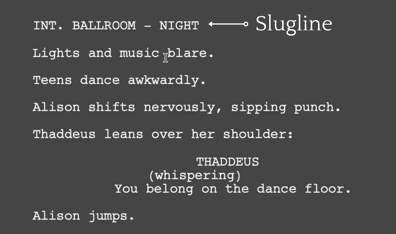 How to Format Your Screenplay in 5 Basic Elements | A Complete Overview ...