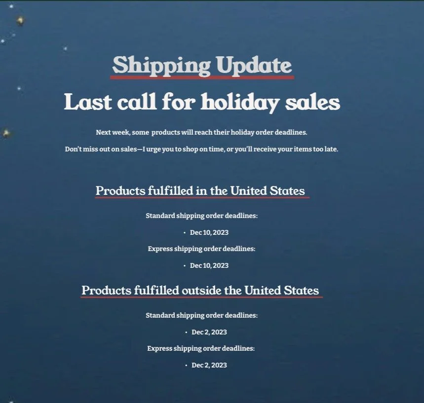 Get it in time to put under the tree, head over and buy now to have it on time to up for Christmas morning!  www.jeanettenatrice.com