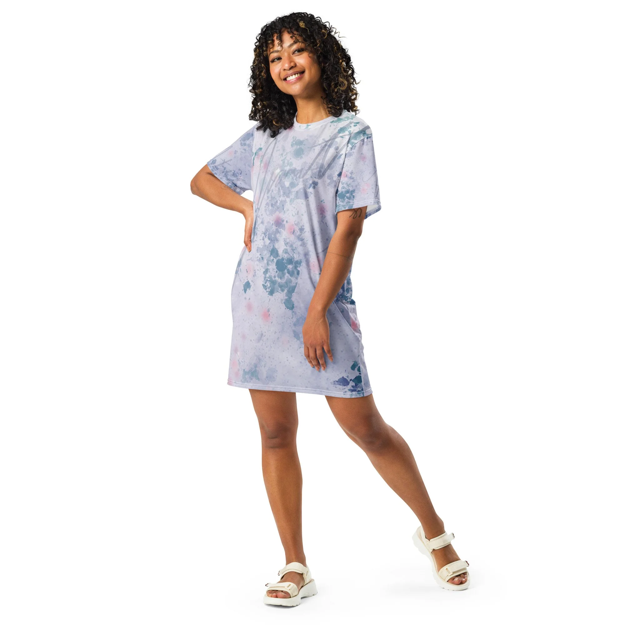 Signiture Haze T-shirt dress
