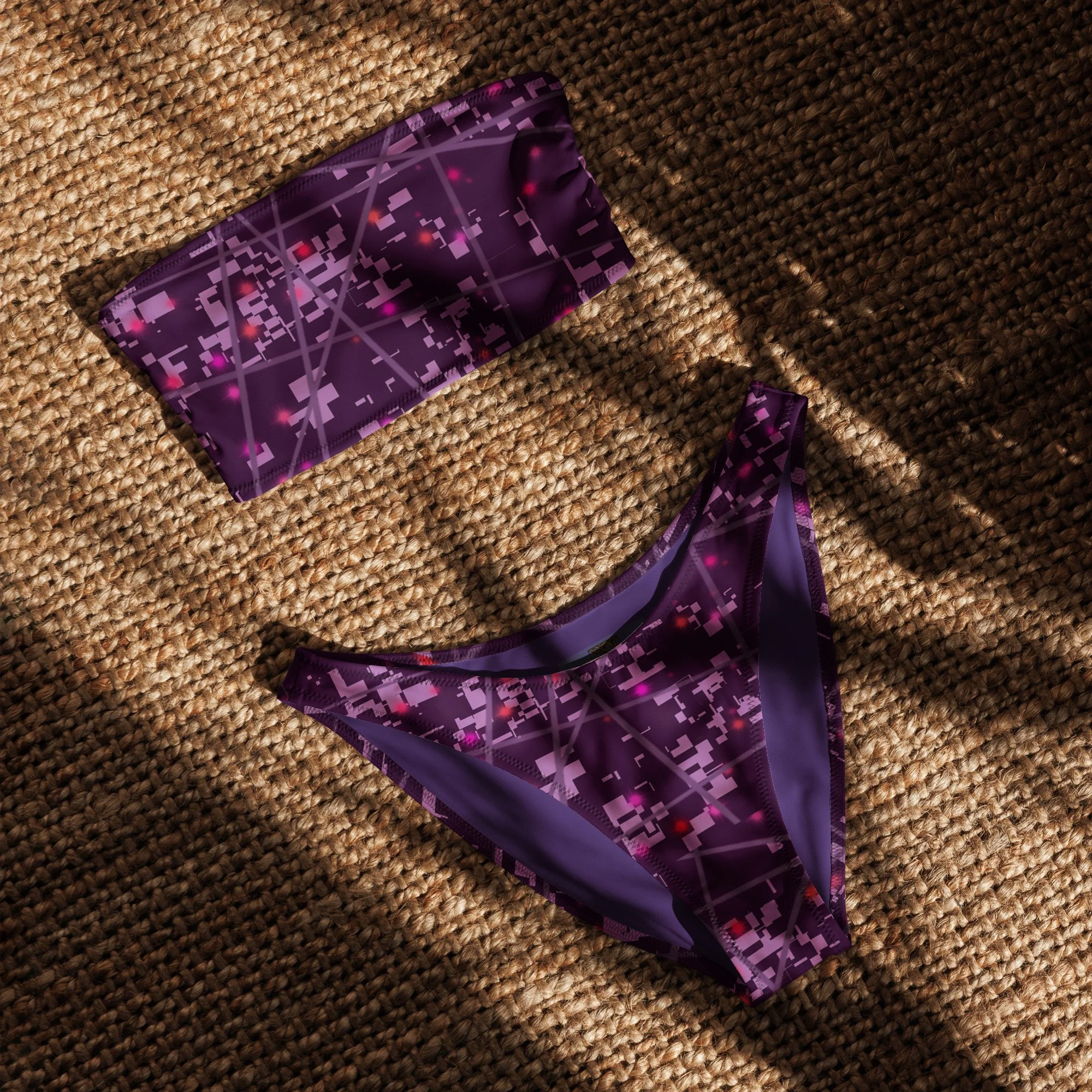 bandeau-bikini-purple-print