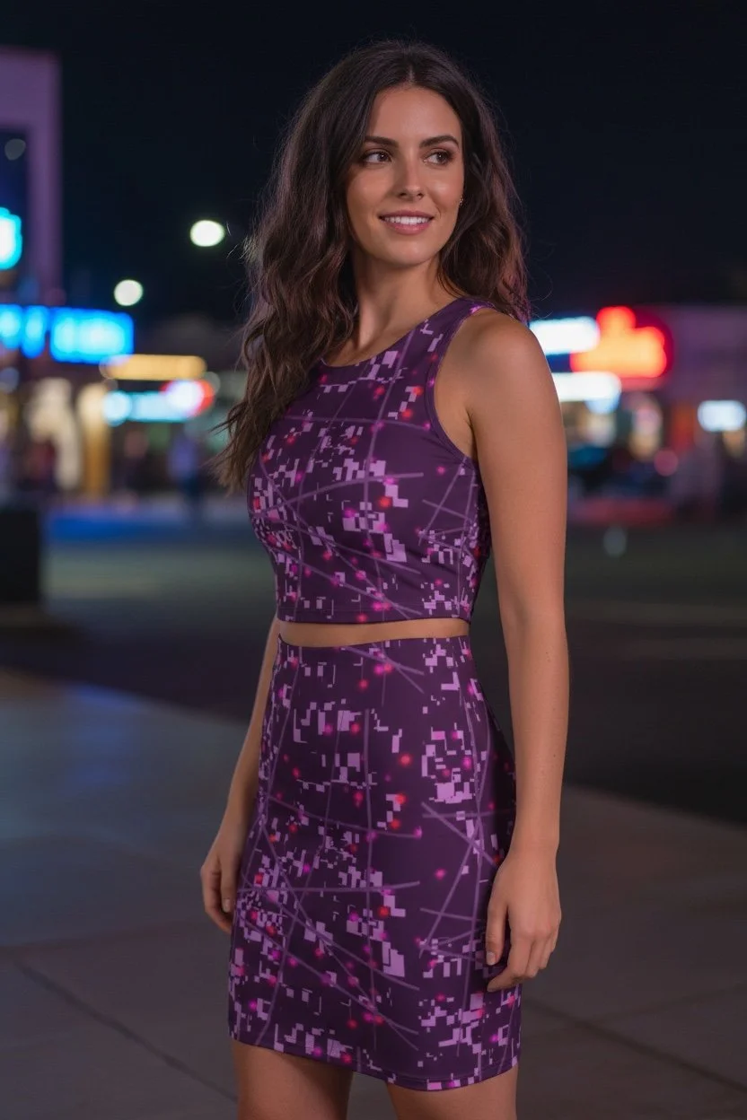 Pretty In Purple Skirt