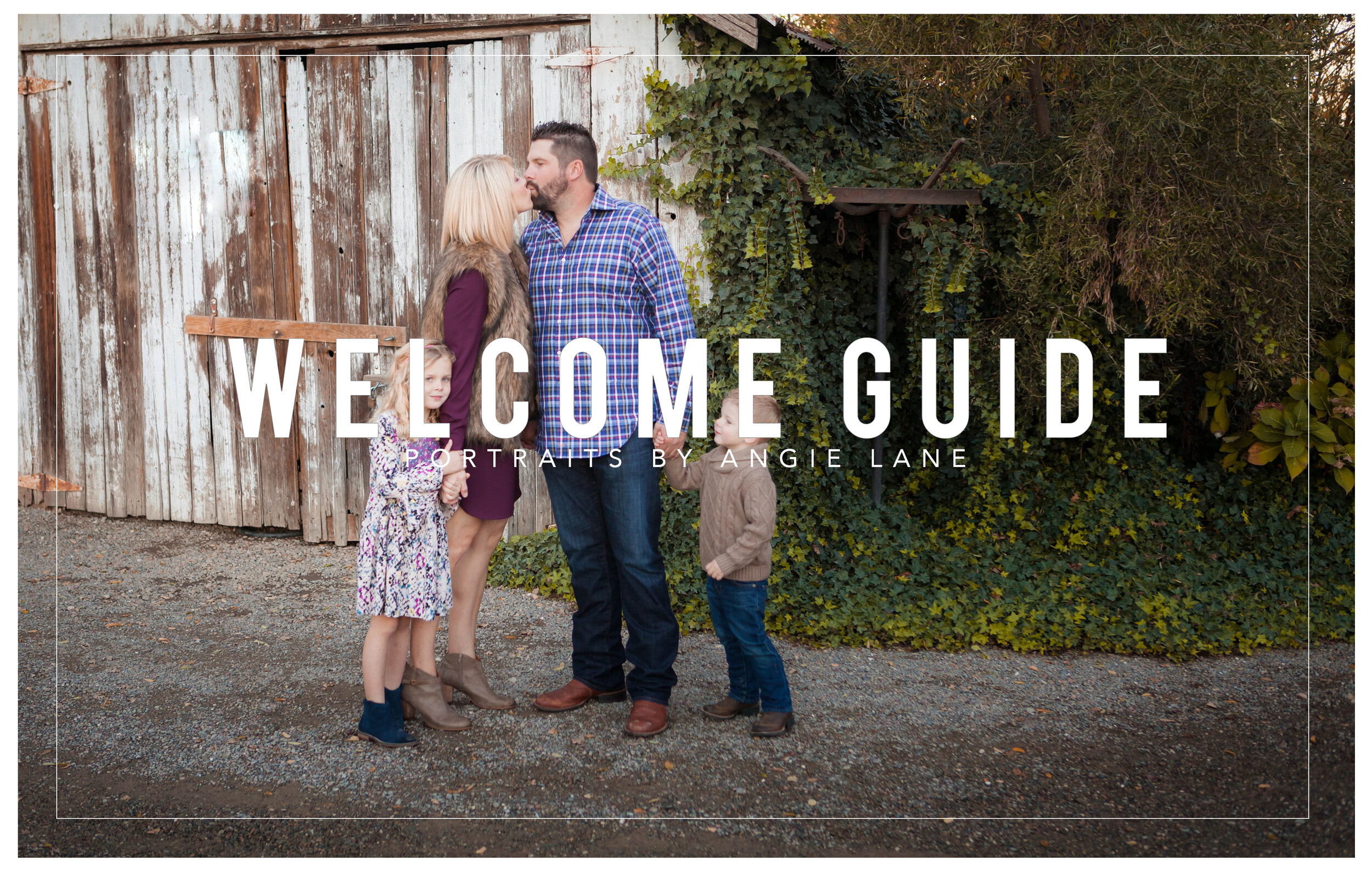 WELCOME GUIDE