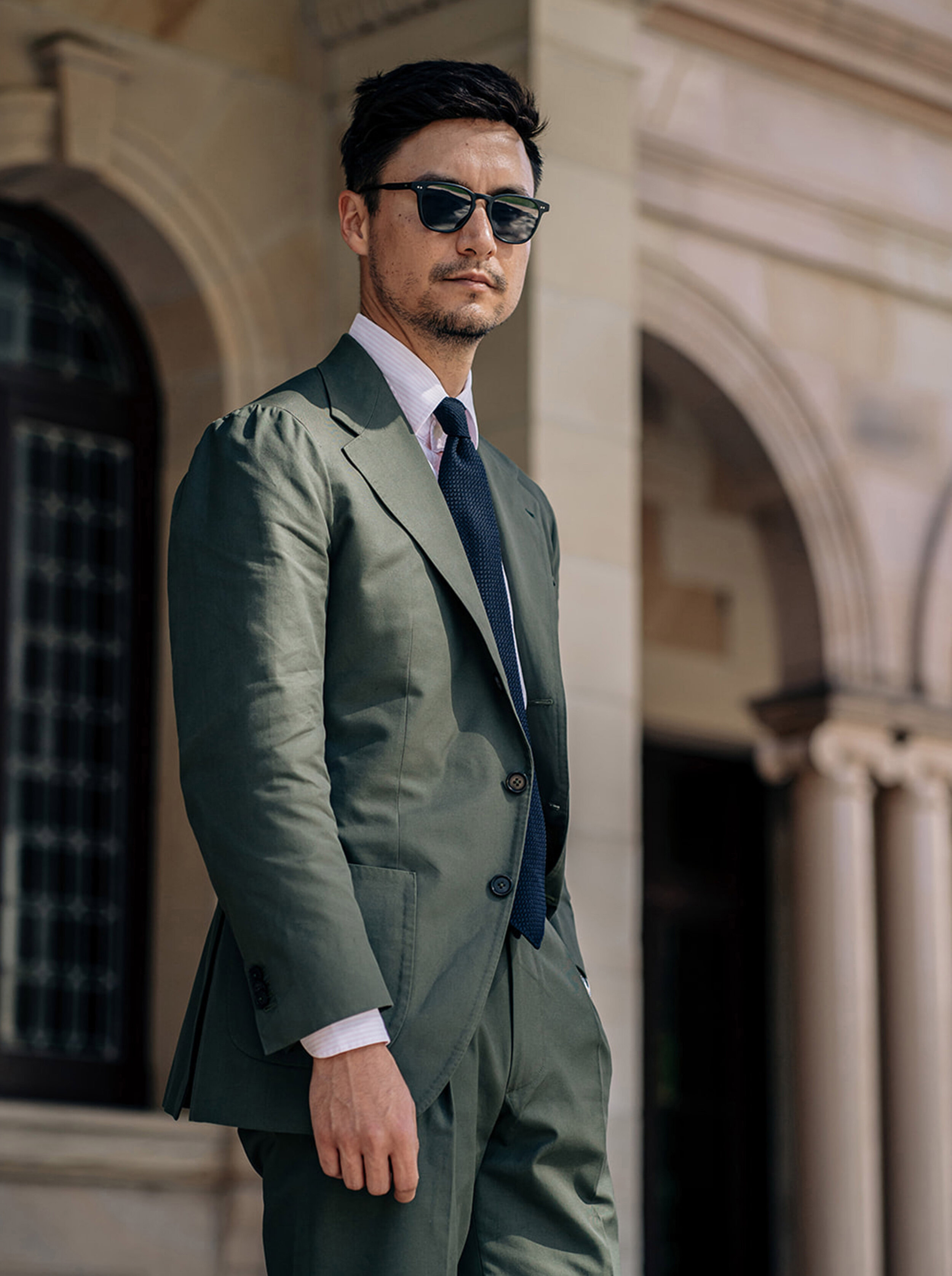 green cotton jacket outfit.jpg