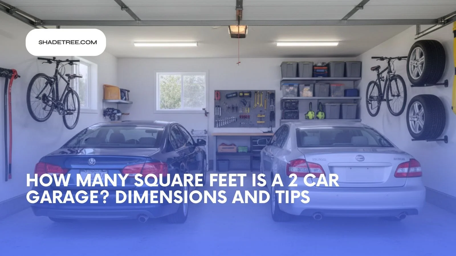 How Many Square Feet Is a 2 Car Garage? Complete Size Guide