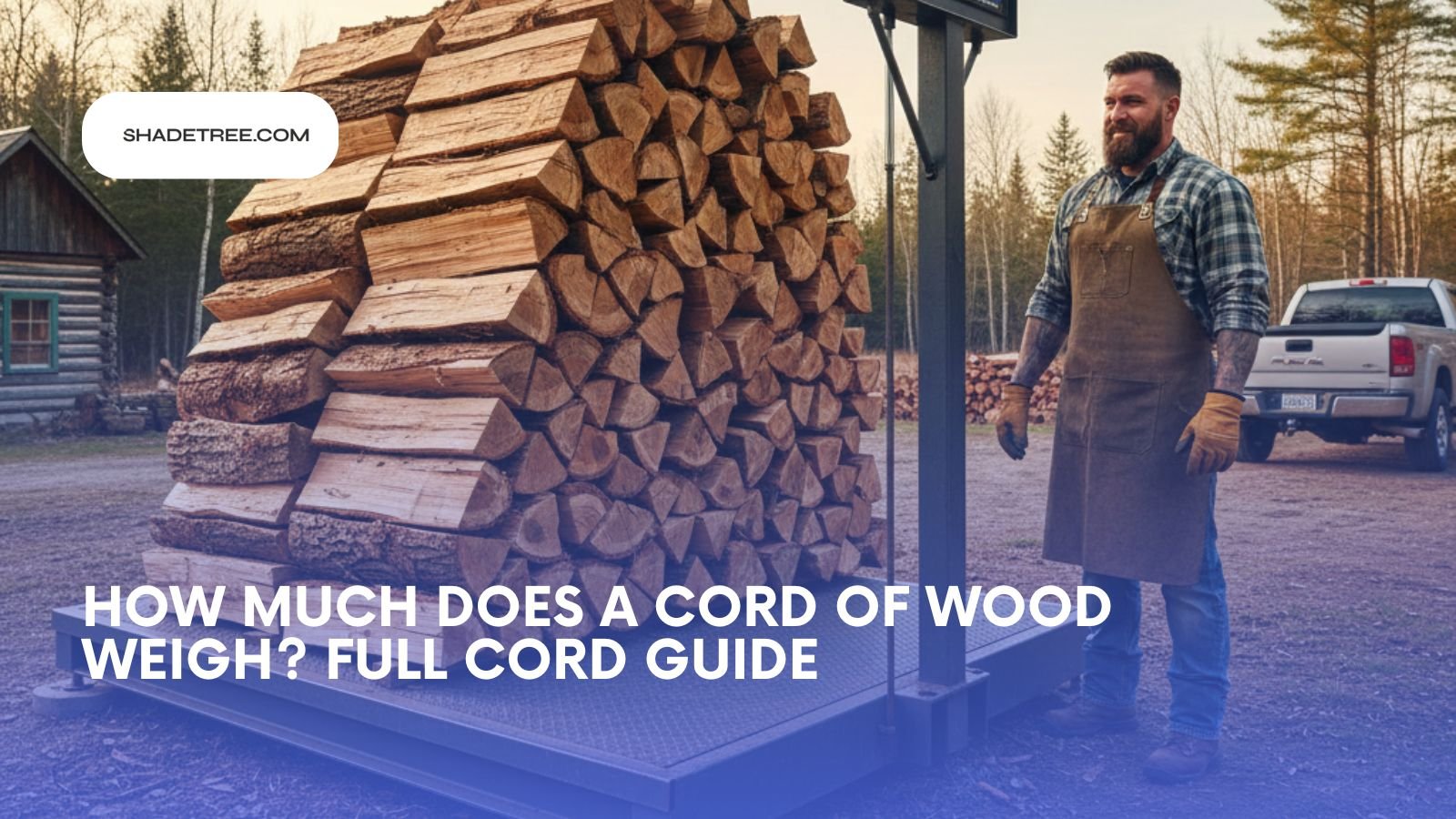 How Much Does a Cord of Wood Weigh? Full, Half, and Face Cord Guide