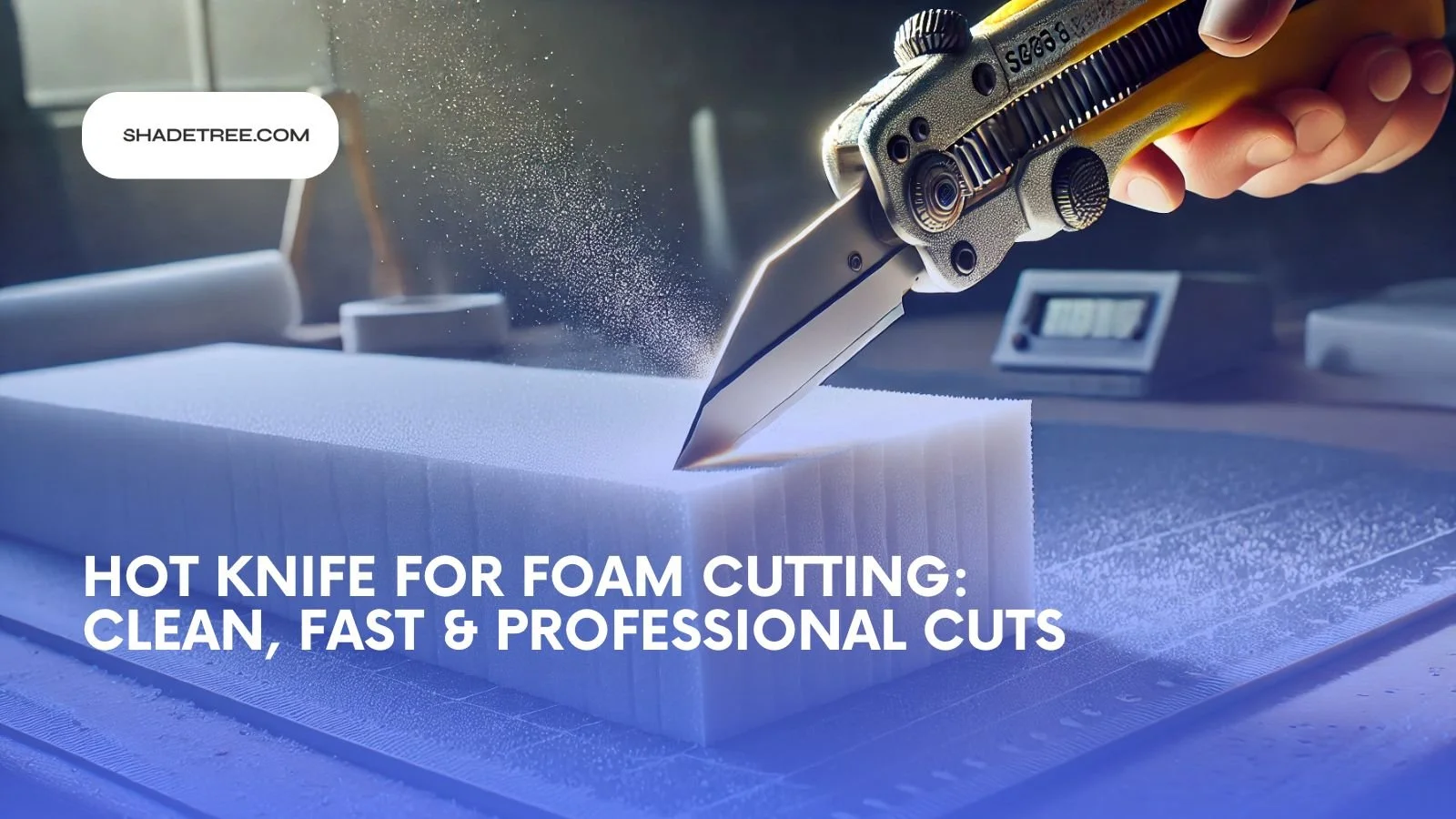 Hot Knife for Foam Cutting: Clean, Fast & Professional Cuts
