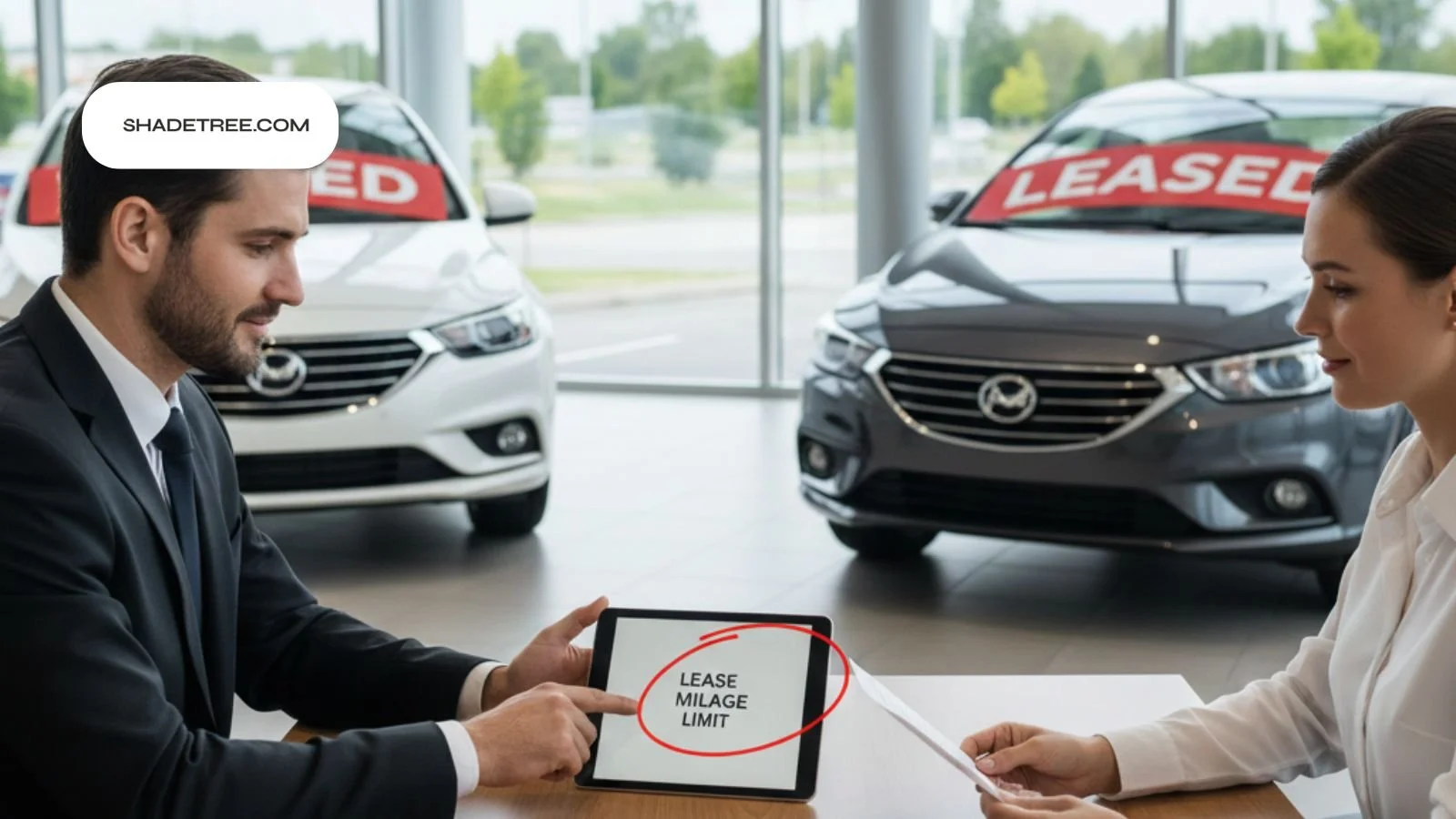 Can You Lease a Used Car review of mileage limits inside dealership