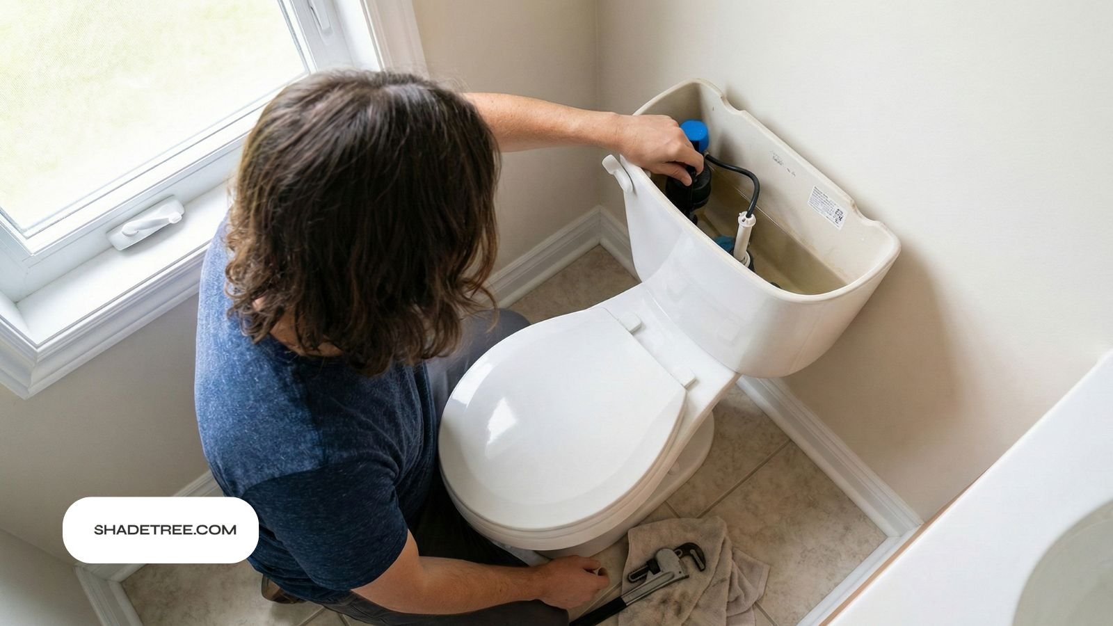 Why is my toilet whistling when adjusting the fill valve inside tank