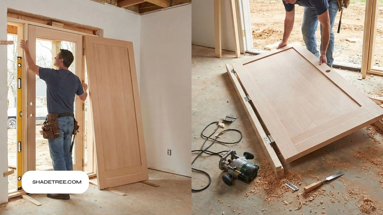 what is a prehung door Installation