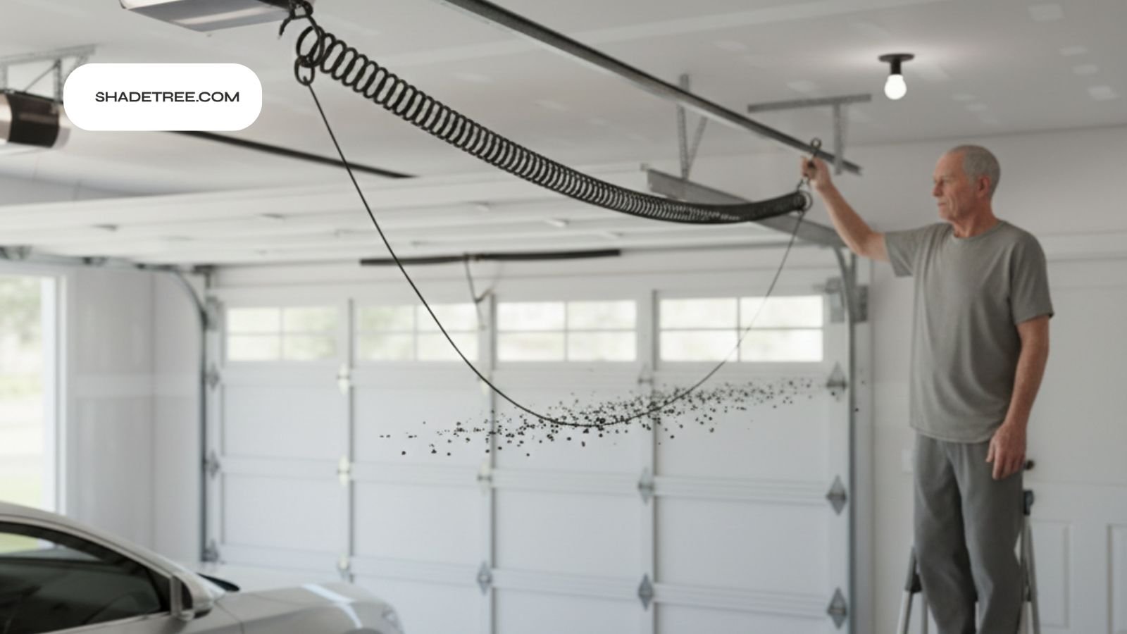 how long do garage door springs last broken torsion spring in garage