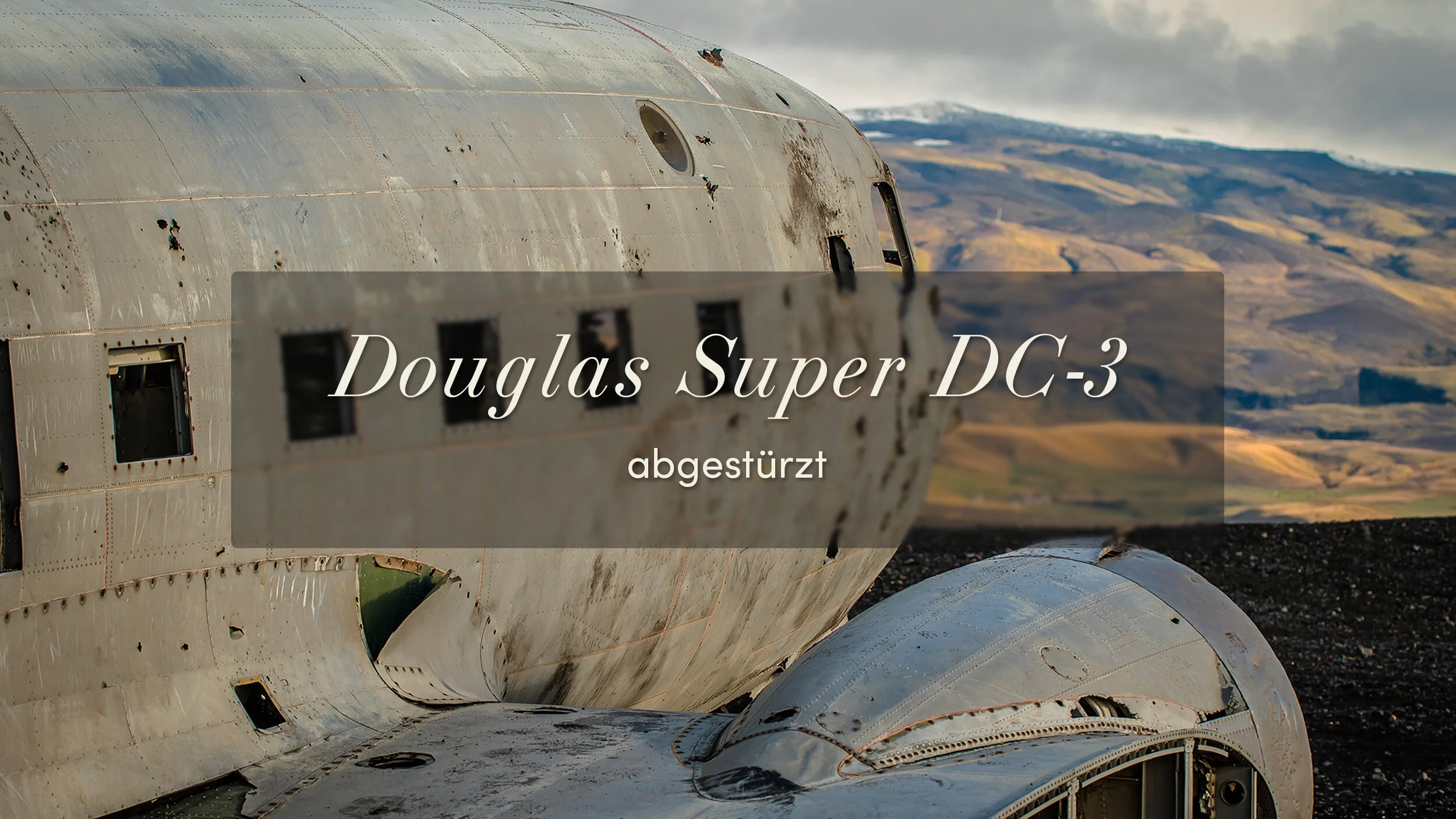 Douglas Super DC-3