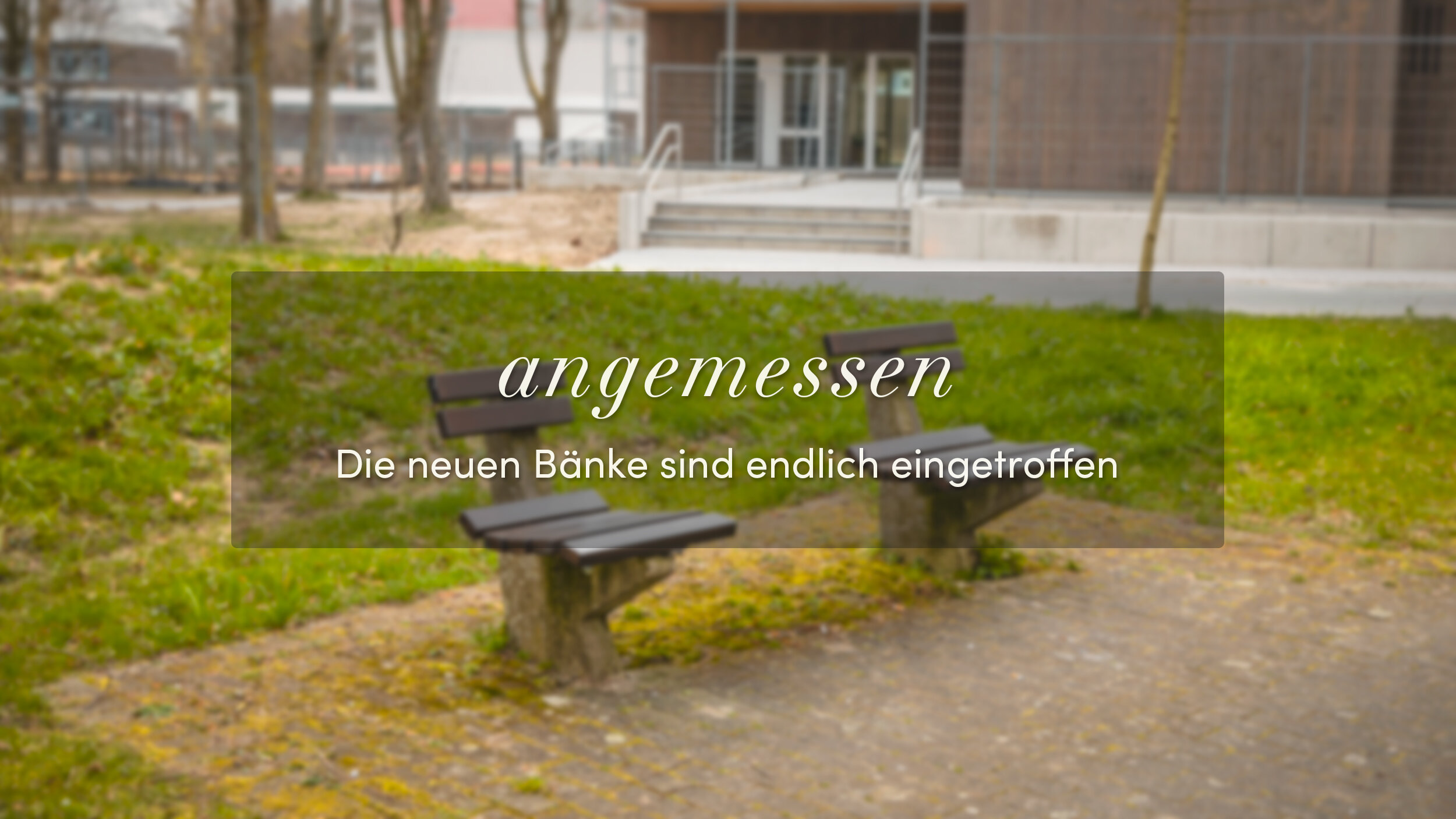angemessen
