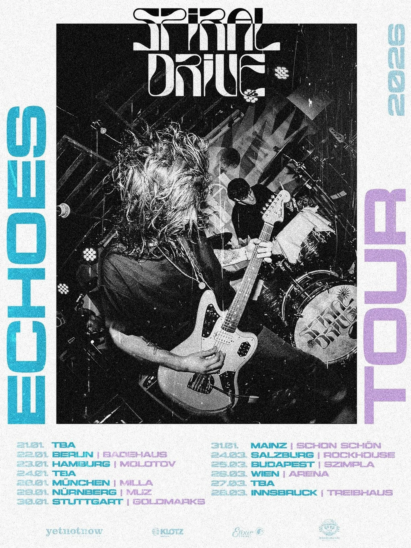 Hey friends,
we&rsquo;re super psyched to announce
the🪐ECHOES TOUR 2026🪐

Prepare for a jam-packed set with a taste of what&rsquo;s coming next in 2026 👁️  Gonna bring it to Germany, Austria and Budapest plus maybe some surprise extra places with 