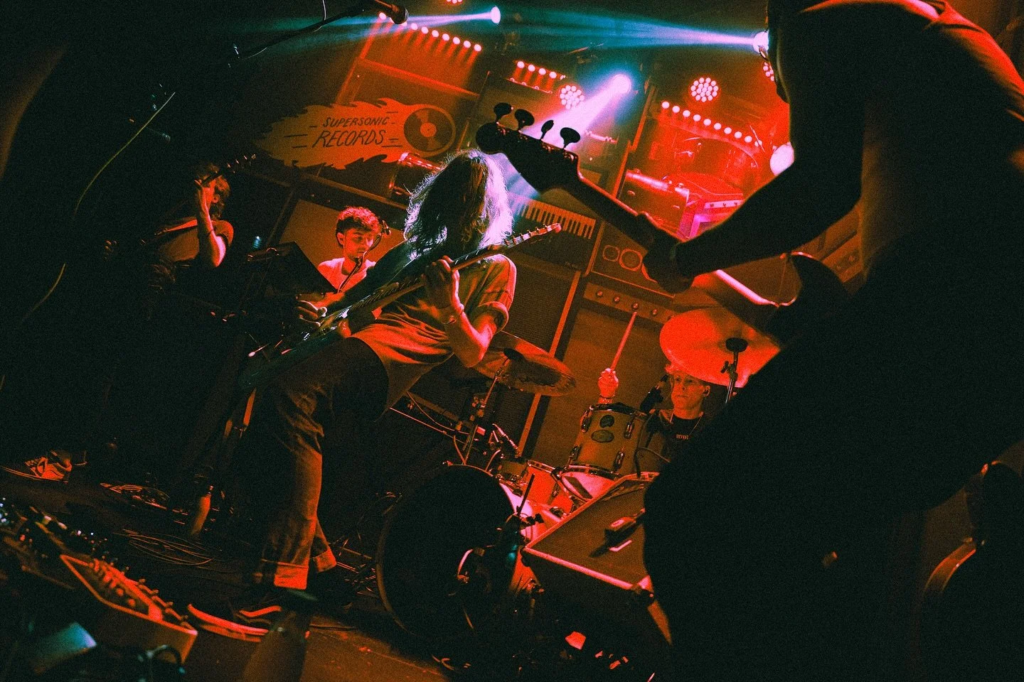 PARIS, you were insane! 🥖🇫🇷🧑&zwj;🎨💥 
Unreal energy, unforgettable night, merci beaucoup!❤️&zwj;🔥
Now we&rsquo;re on our way to the final two shows: Utrecht &amp; Amsterdam! 🇳🇱 

Sadly, we had to say goodbye to our Arthur aka Thurli on Bass f