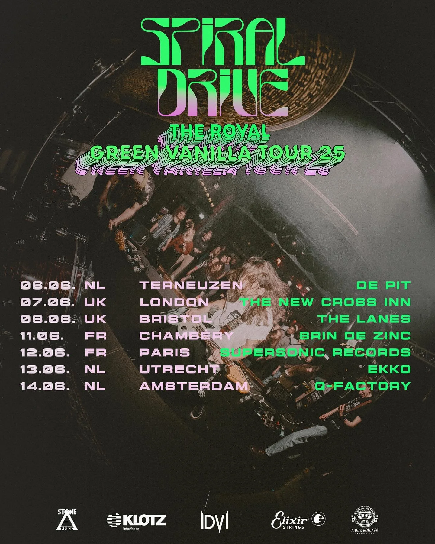 Hey friends,
got an update on the ROYAL GREEN VANILLA TOUR 👑 🌿
Sadly we have to cancel the show in Leeds(UK) at the @belgravemusichall due to logistical issues.
We&rsquo;re really sorry for that and for anyone who was planning to come there.
Of cou