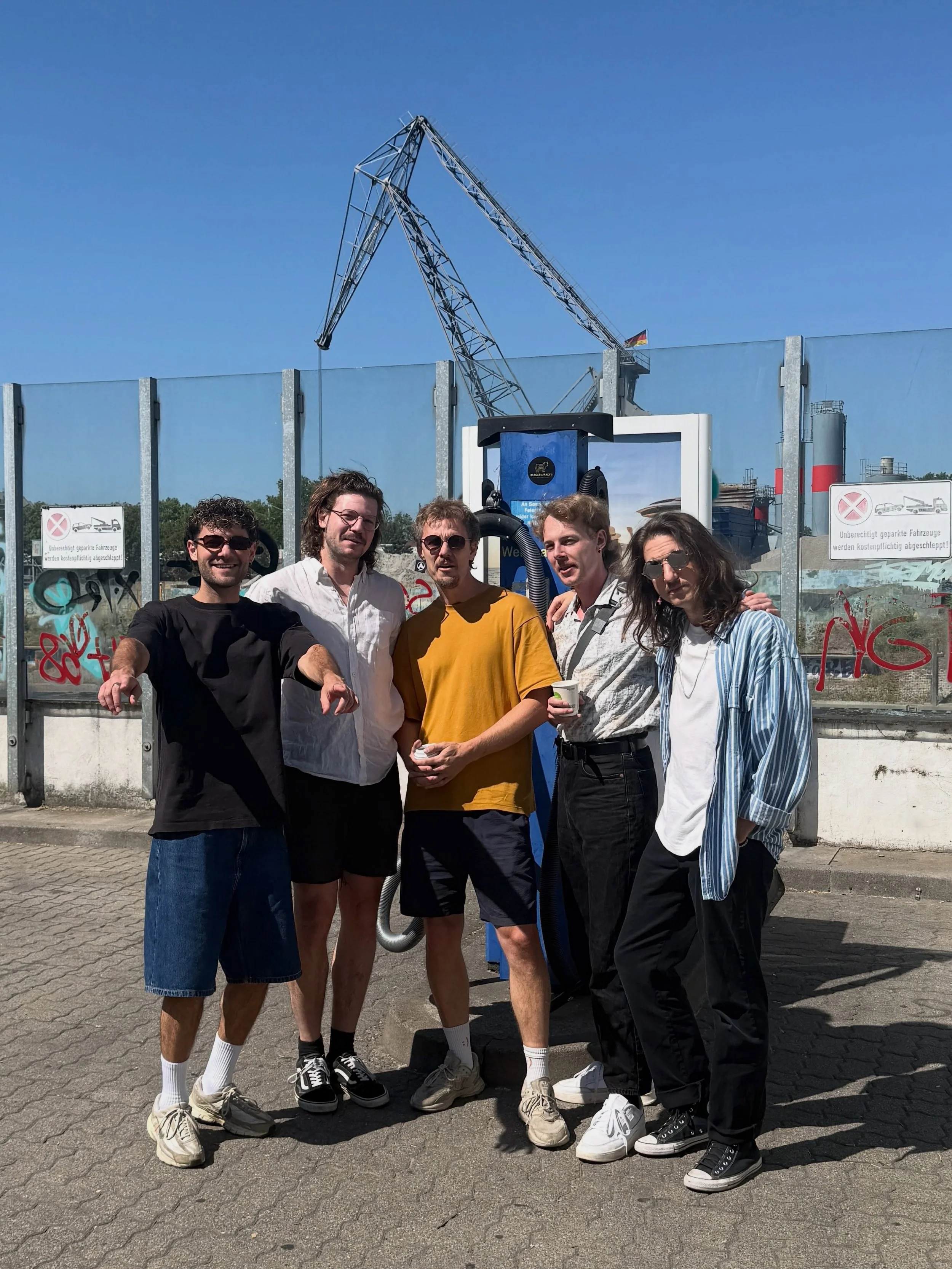 The squad has landed in Germany, playing legendary @finkenbachfestival today together with Krautrock legends KRAAN🇩🇪 

Back in Austria tomorrow playing @freetreeopenair 🇦🇹 

📸: @hannesmerten at good old Aral in Jungbusch