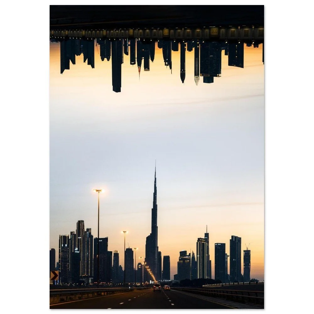 Lines of Dubai - Print