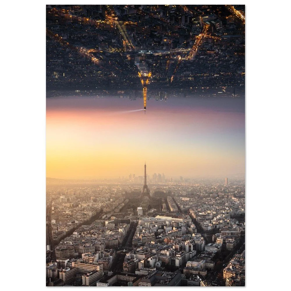 Day or Night in Paris - Print
