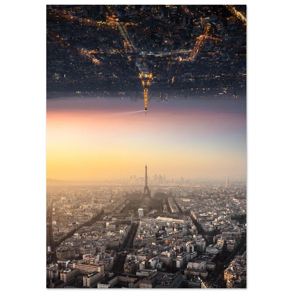 Day or Night in Paris - Print