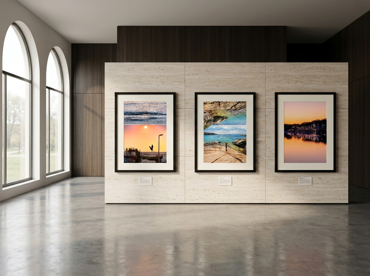Surreal Scapes framed fine art prints, four sizes, ready to hang