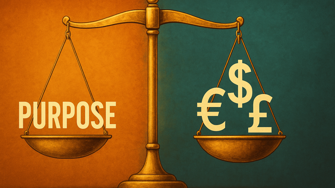 Is Purpose a Luxury?