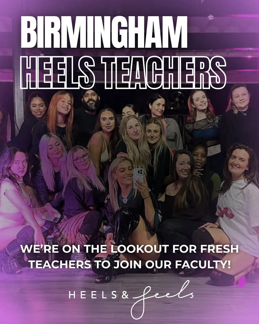 🚨 We&rsquo;re looking for new H&amp;F faculty in our home away from home location&hellip; BIRMINGHAM🚨

Watching the community grow over the years has been pure magic!

People from all walks of life and a studio full of happy students due to the inc