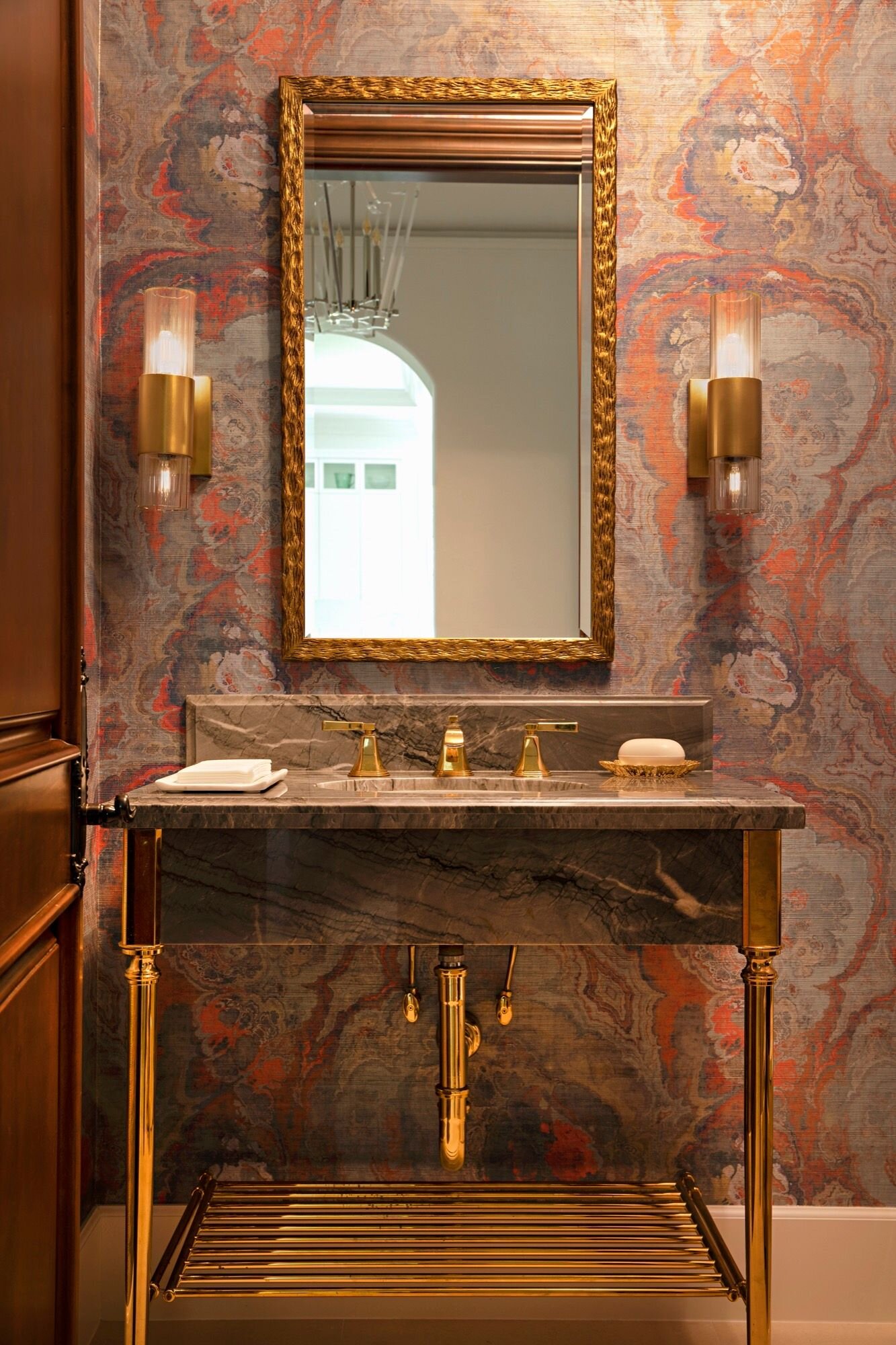 Polished Powder Room