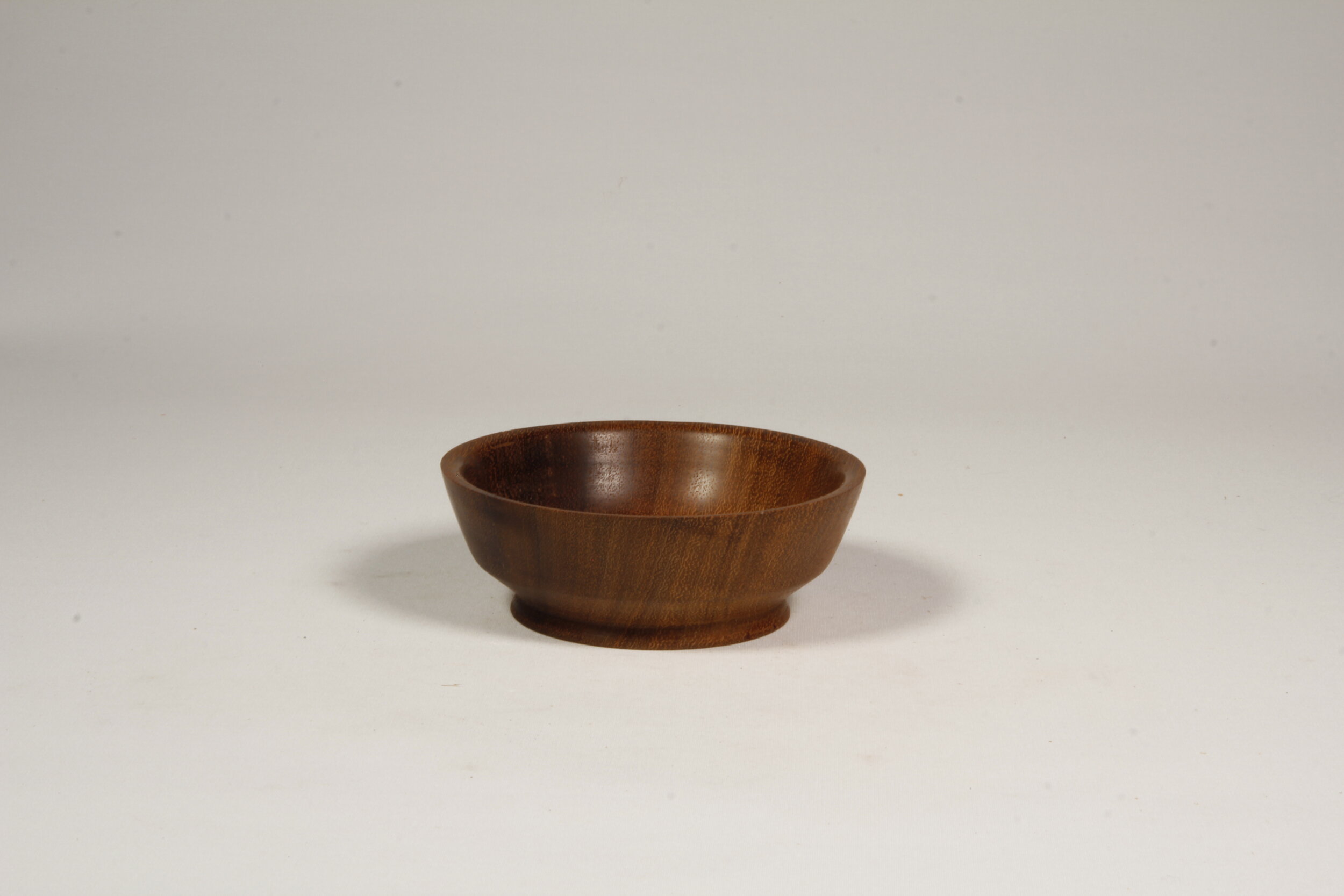 small  bowl in afromosia
