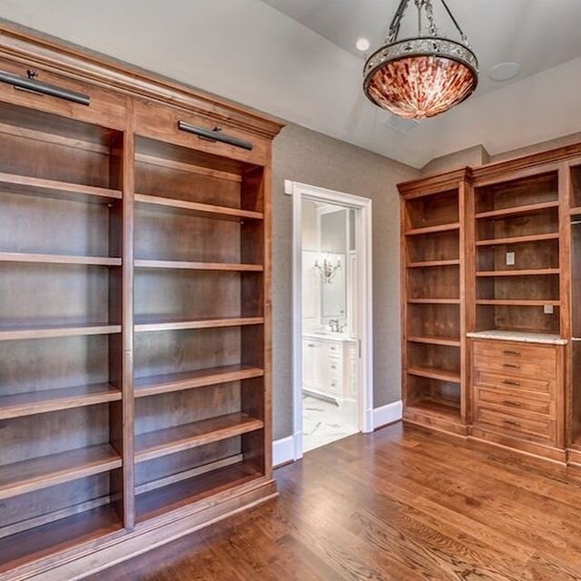 Check out these amazing His and Hers Master Closets we worked on in Atlanta, GA with @johnwilliscustomhomes and @studioentourage I can&rsquo;t decide which is one is my favorite!?!
.
.
#mastercloset #masterclosets #hisandhers #hisandhersclosets #clos