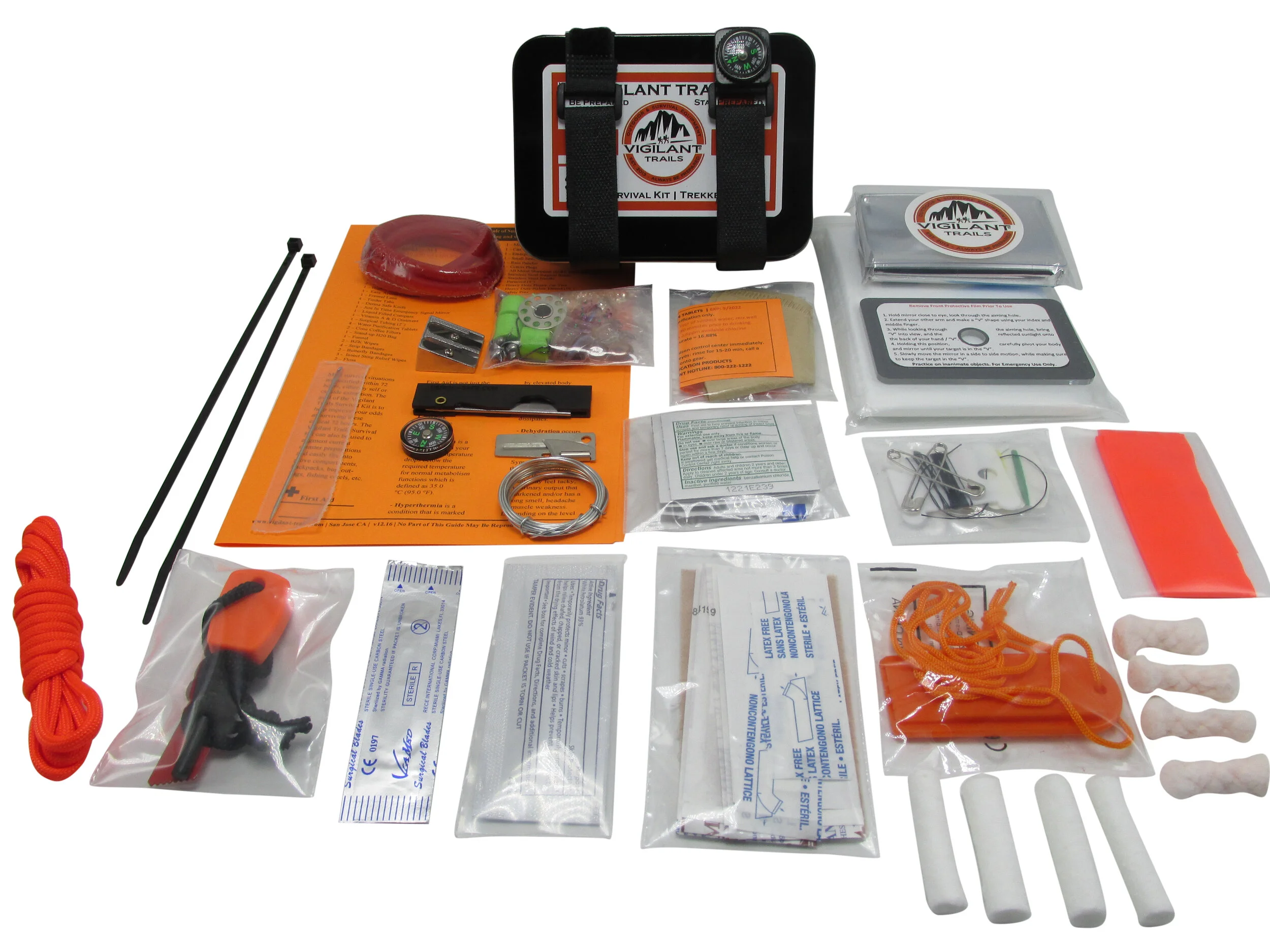 Vigilant Trails PrePacked Survival Kit, Model Trekker513 — Vigilant