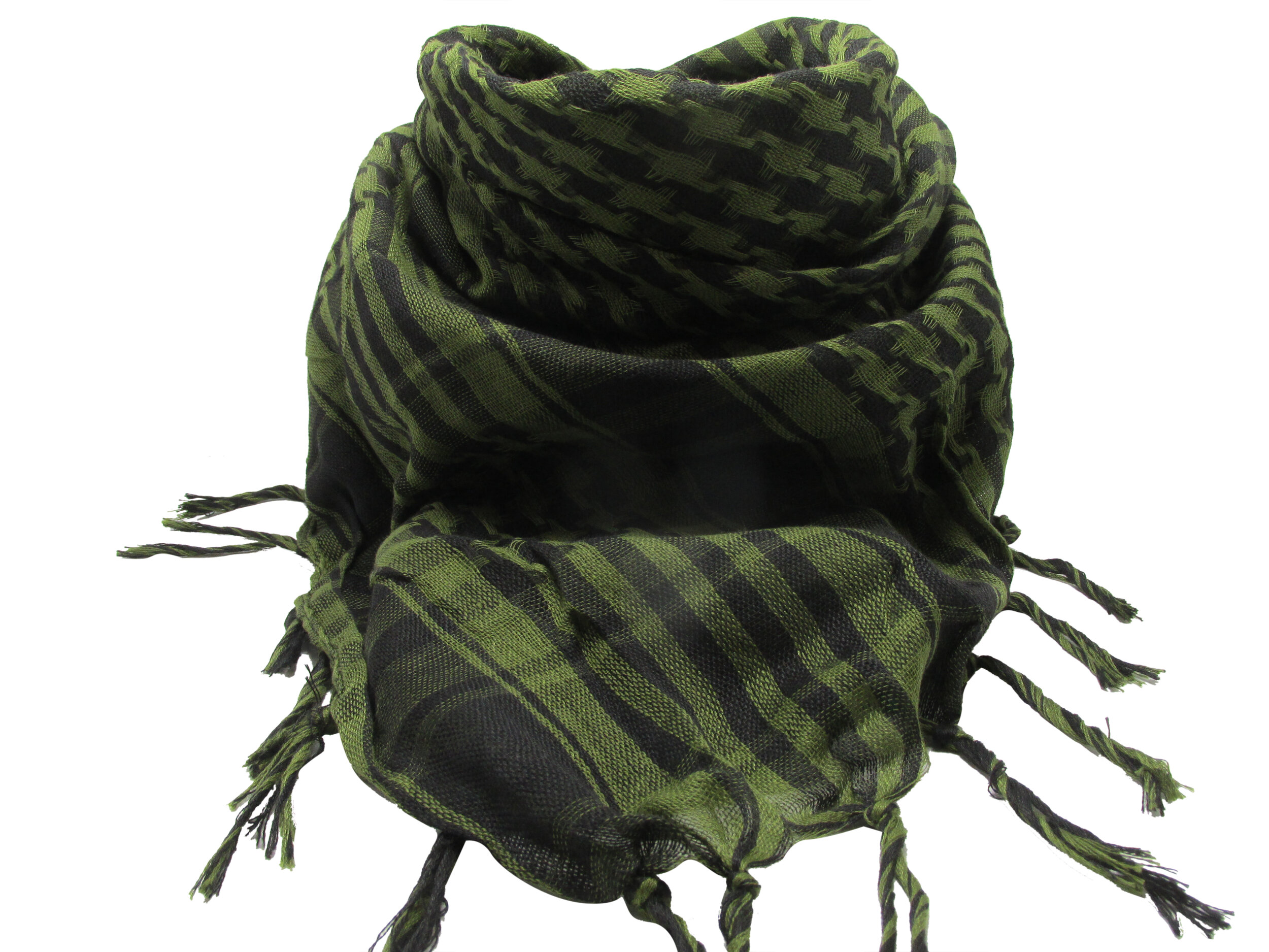 Buy Shemagh Olive/ Black Scarf at