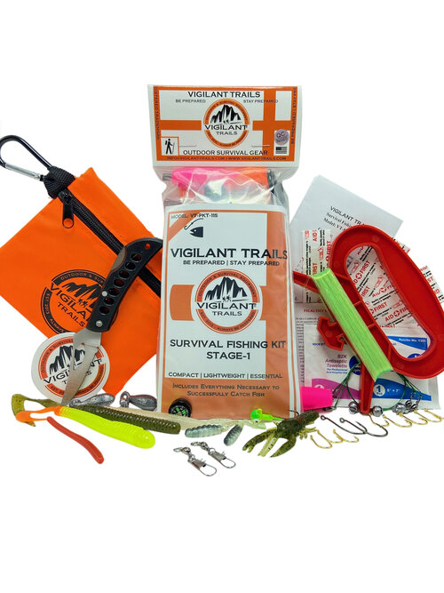 Vigilant Trails® Survival Sewing, Repair Kit, Hiking Gear, Bug Out Bag,  Emergency Preparedness, Travel, Survival-Pocket Sewing Kit Stage-1