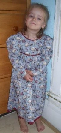 Lydia's Regency Dress