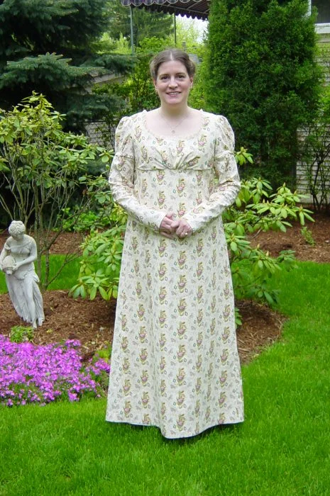 Celeste’s Regency Gown with Undersleeves