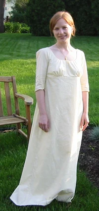 Amy’s Regency Gown