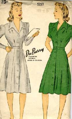 1940s Tailored Dress Pattern — Sense ...