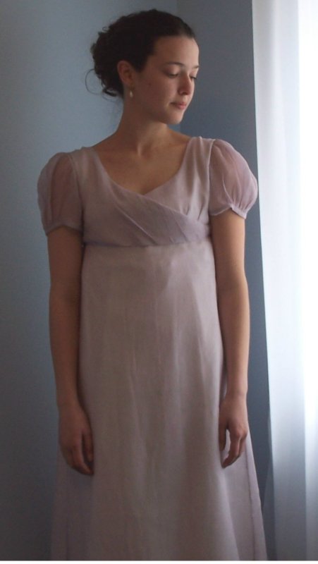 Make an ApronFront Regency Gown Part One  Sense  Sensibility Patterns