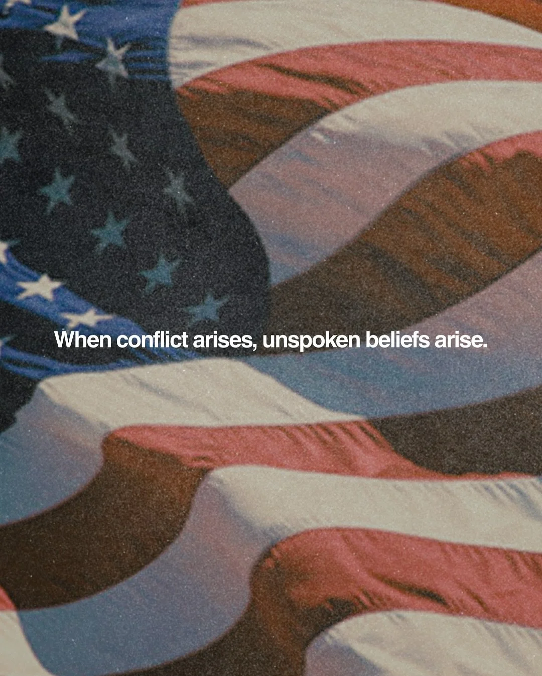 An undercurrent of false beliefs has been roaring through our culture, and during moments of conflict we can glimpse these beliefs as they bubble to the surface.
.
You can spend ten minutes on social media and see these beliefs clearly at play. It is