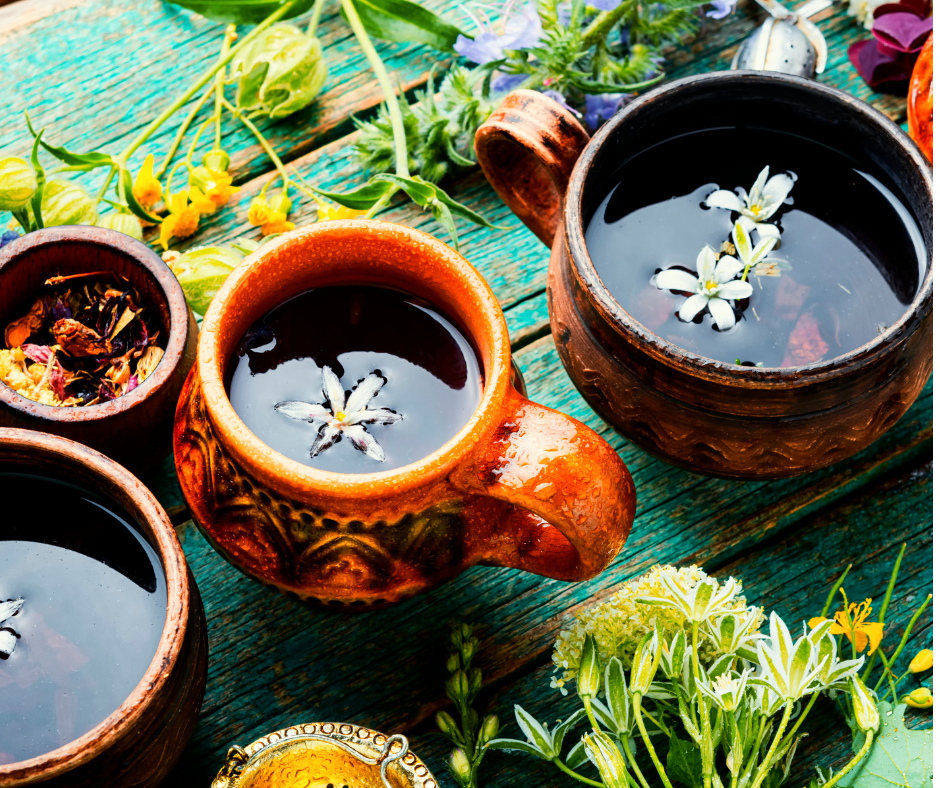 Fruity, Herbal Seasonal Drinks